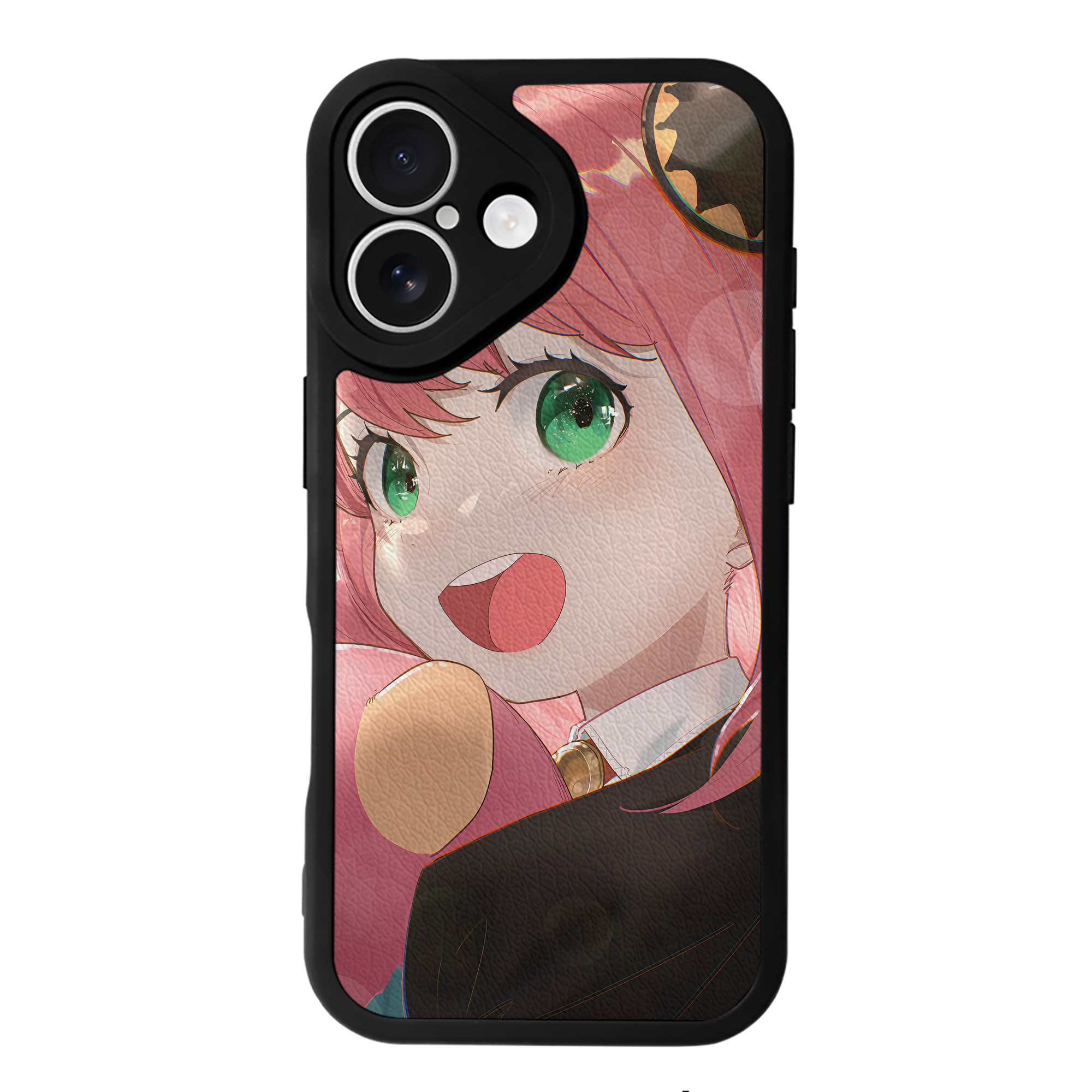 （画像用） SPY×FAMILY间谍家家酒 【iPhone 16シリーズ対応】シリコンスマホケース（レザー調） 材質：シリコン